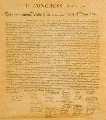 A. The DECLARATION OF