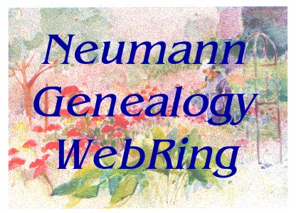 Neumann Genealogy WebRing HomePage